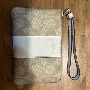 Coach wristlet